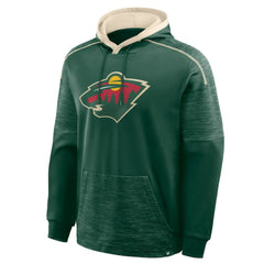 Minnesota Wild Fanatics Goaltender Defender Pullover Hoodie - Green Hoodies
