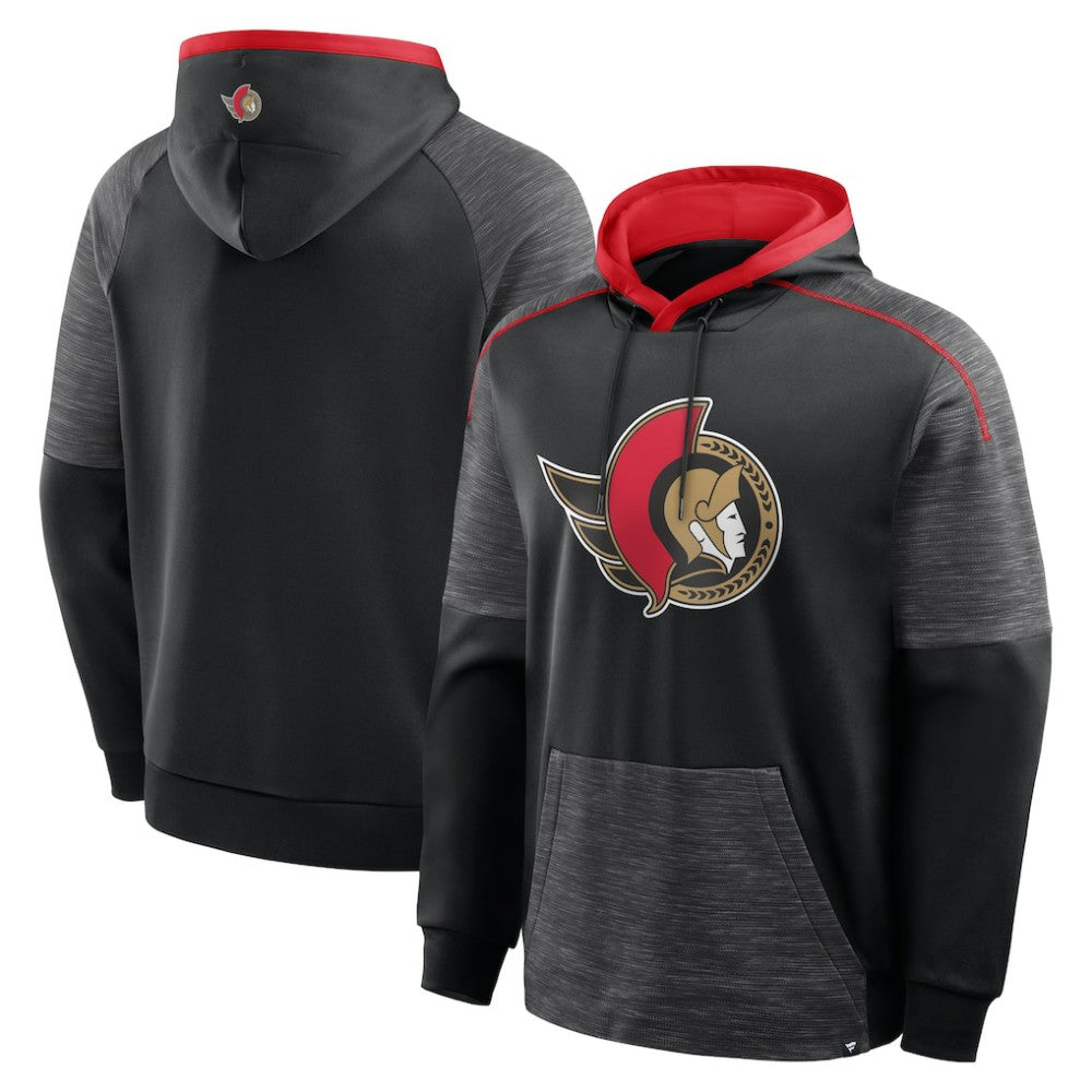 Ottawa Senators Fanatics Goaltender Defender Pullover Hoodie - Black Hoodies