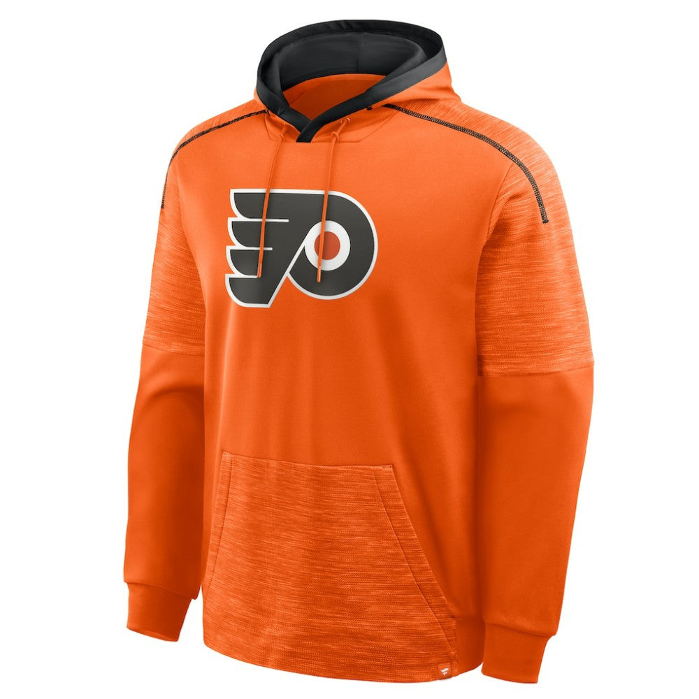 Philadelphia Flyers Fanatics Goaltender Defender Pullover Hoodie - Orange Hoodies