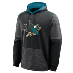 San Jose Sharks Fanatics Goaltender Defender Pullover Hoodie - Black Hoodies