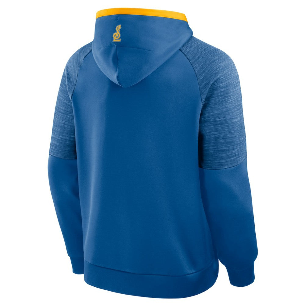 St. Louis Blues Fanatics Goaltender Defender Pullover Hoodie - Blue Hoodies