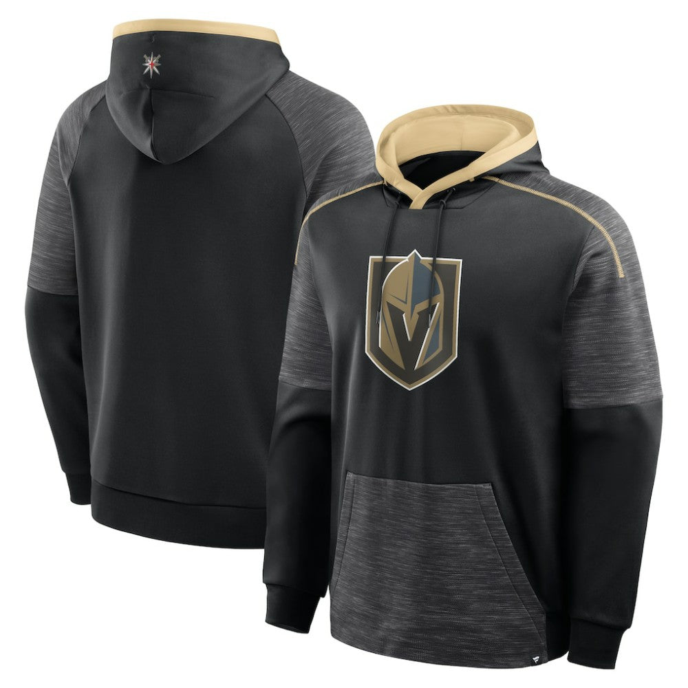 Vegas Golden Knights Fanatics Goaltender Defender Pullover Hoodie - Black Hoodies