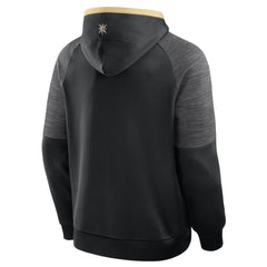 Vegas Golden Knights Fanatics Goaltender Defender Pullover Hoodie - Black Hoodies
