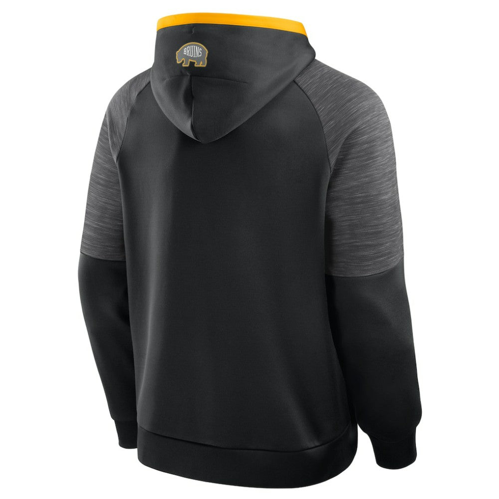 Boston Bruins Fanatics Goaltender Defender Pullover Hoodie - Black Hoodies