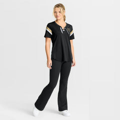 Vegas Golden Knights Fanatics Women's Offside Athena T-Shirt - Black T-shirts