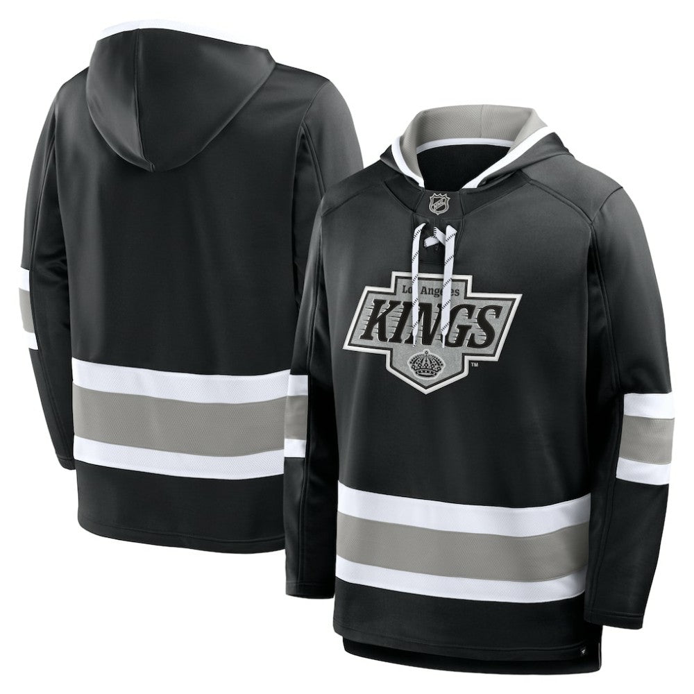 Los Angeles Kings Fanatics Prime Time Fleece Hoodie - Black Hoodies