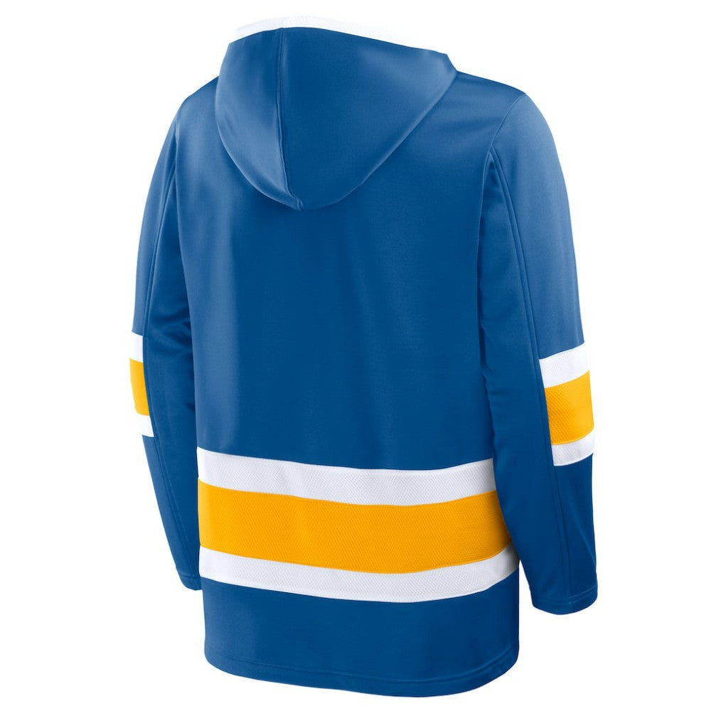 St. Louis Blues Fanatics Prime Time Fleece Hoodie - Blue Hoodies