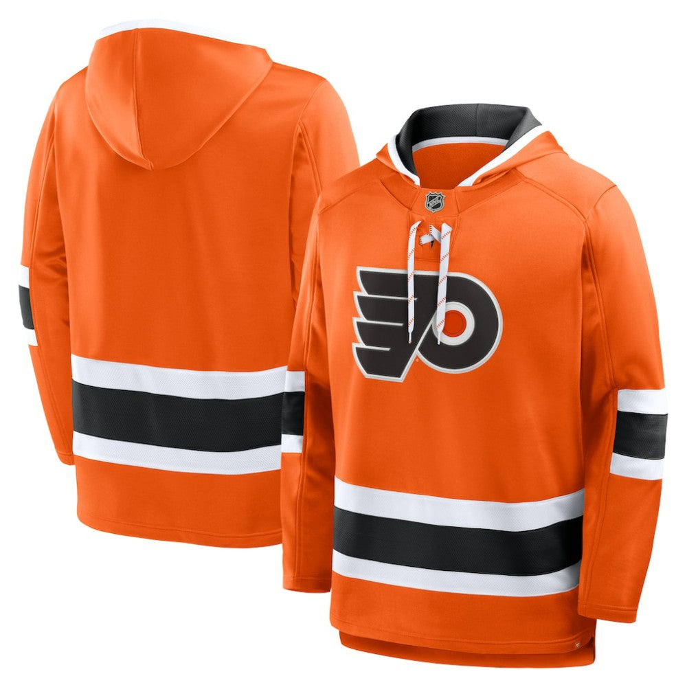 Philadelphia Flyers Fanatics Prime Time Fleece Hoodie - Orange Hoodies