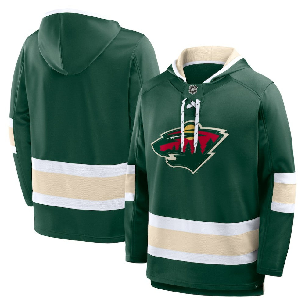 Minnesota Wild Fanatics Prime Time Fleece Hoodie - Green Hoodies
