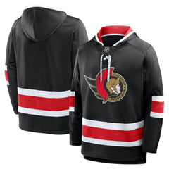 Ottawa Senators Fanatics Prime Time Fleece Hoodie - Black Hoodies