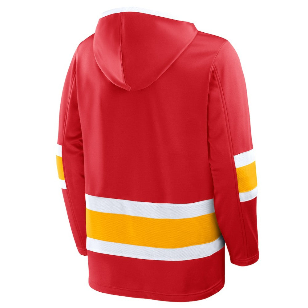 Calgary Flames Fanatics Prime Time Fleece Hoodie - Red Hoodies