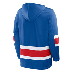 New York Rangers Fanatics Prime Time Fleece Hoodie - Blue Hoodies