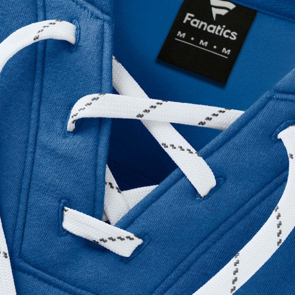 St. Louis Blues Fanatics Women's Icing Long Sleeve Lace Up Sweatshirt - Blue Sweatshirts