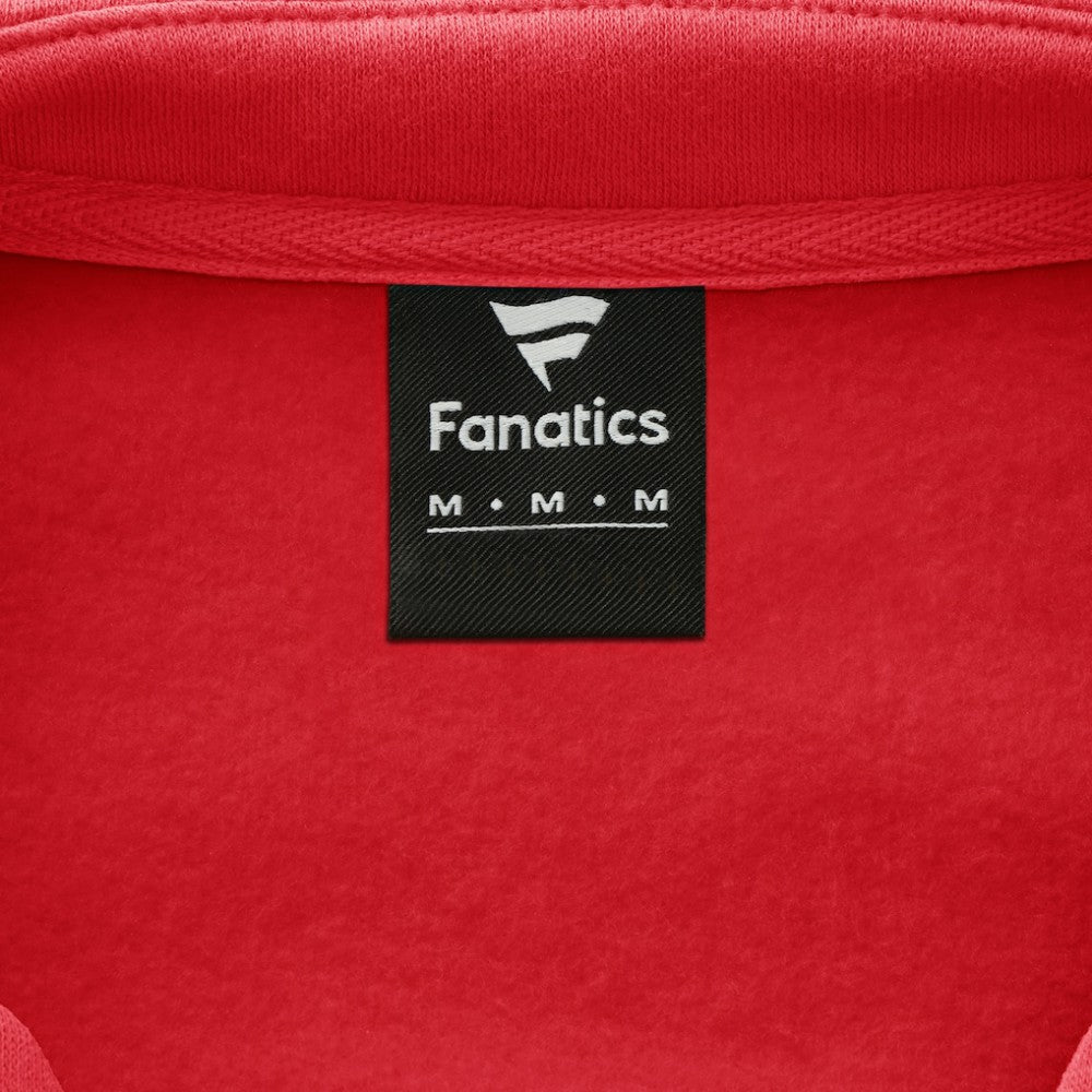 Chicago Blackhawks Fanatics Women's Icing Long Sleeve Lace Up Sweatshirt - Athletic Red Sweatshirts