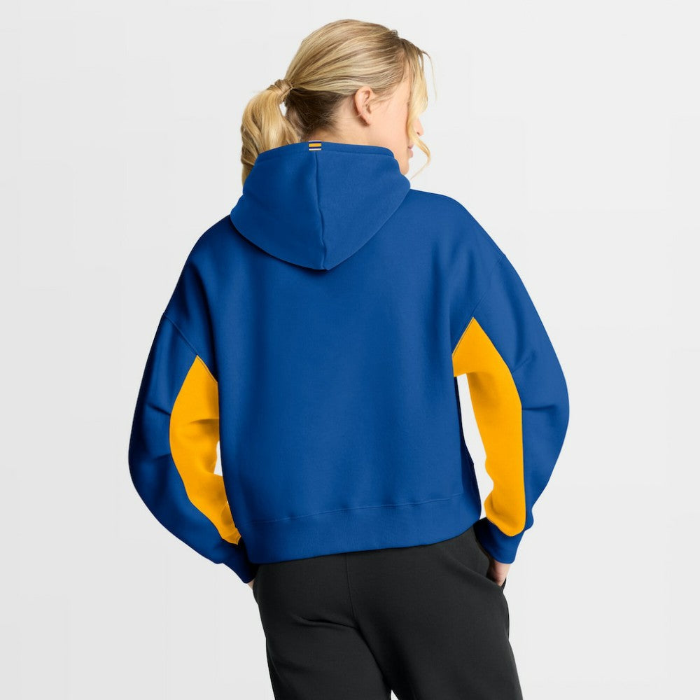 Buffalo Sabres Fanatics Women's Back Check Boxy Hoodie - Royal Hoodies