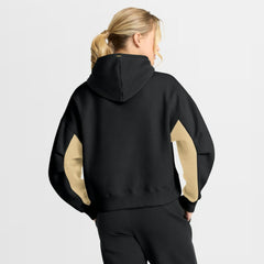 Vegas Golden Knights Fanatics Women's Back Check Boxy Hoodie - Black Hoodies