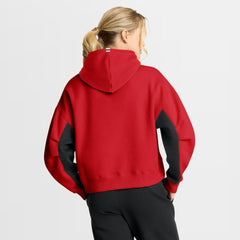 New Jersey Devils Fanatics Women's Back Check Boxy Hoodie - Red Jerseys