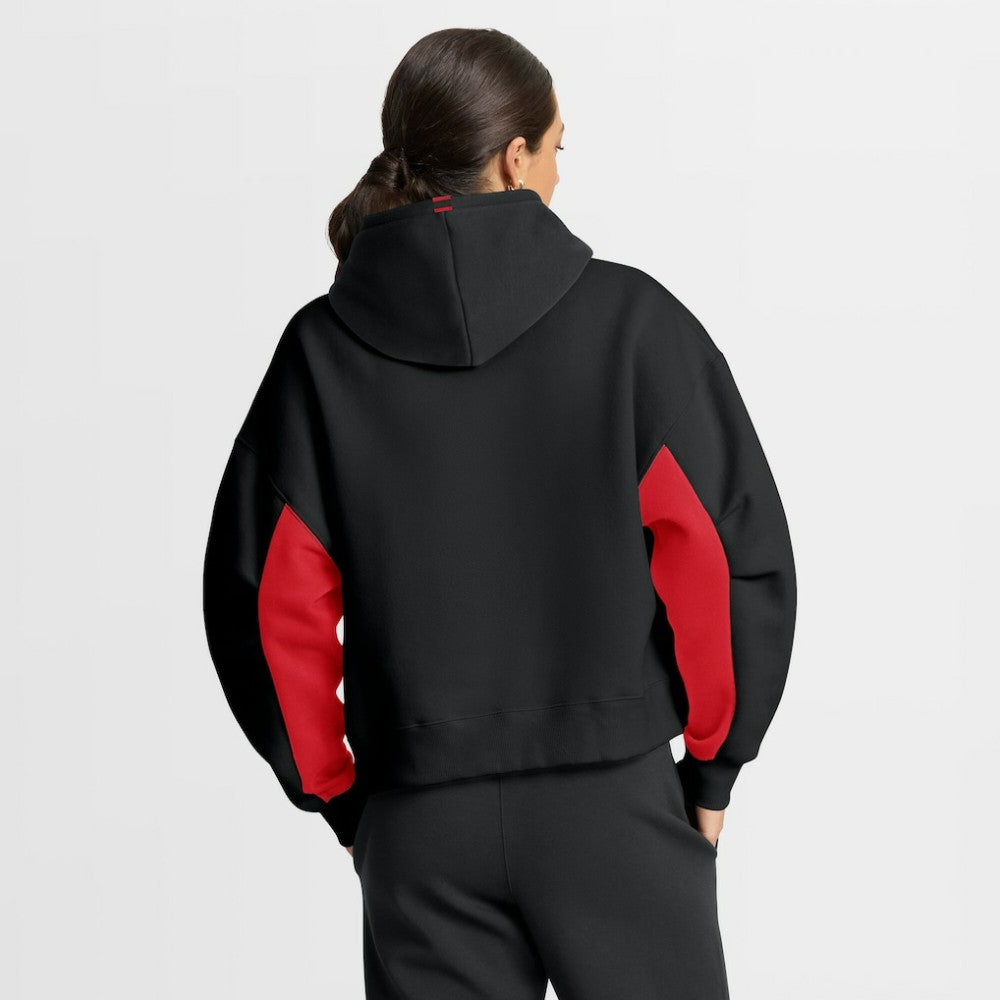 Ottawa Senators Fanatics Women's Back Check Boxy Hoodie - Black Hoodies