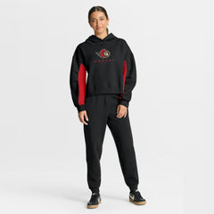 Ottawa Senators Fanatics Women's Back Check Boxy Hoodie - Black Hoodies