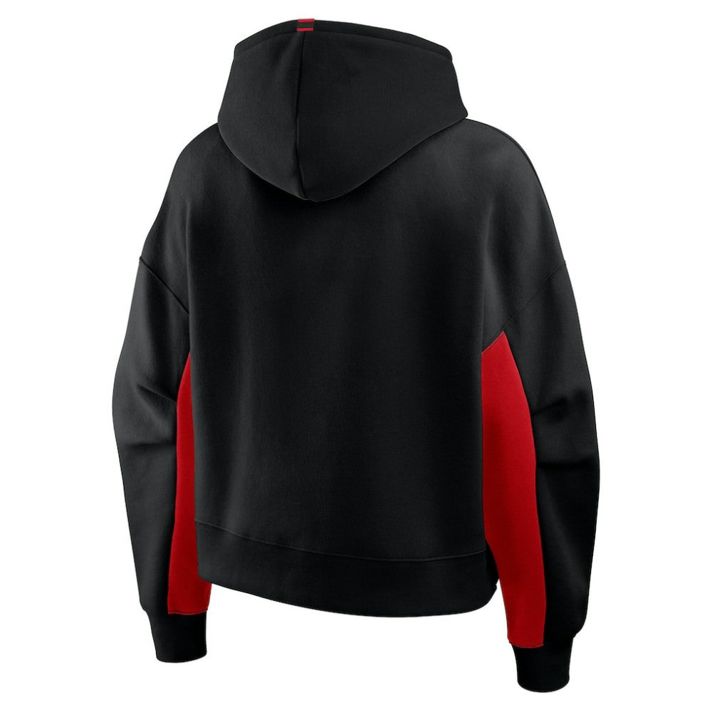 Ottawa Senators Fanatics Women's Back Check Boxy Hoodie - Black Hoodies