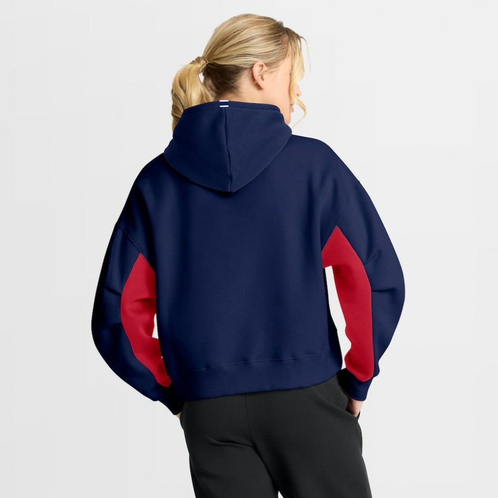 Montreal Canadiens Fanatics Women's Back Check Boxy Hoodie - Navy Hoodies