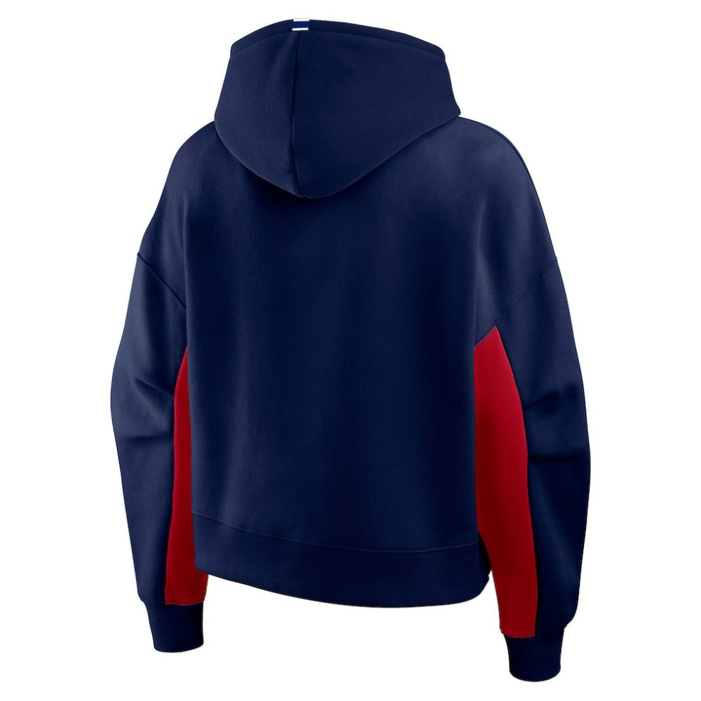 Montreal Canadiens Fanatics Women's Back Check Boxy Hoodie - Navy Hoodies