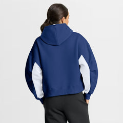 Tampa Bay Lightning Fanatics Women's Back Check Boxy Hoodie - Blue Hoodies