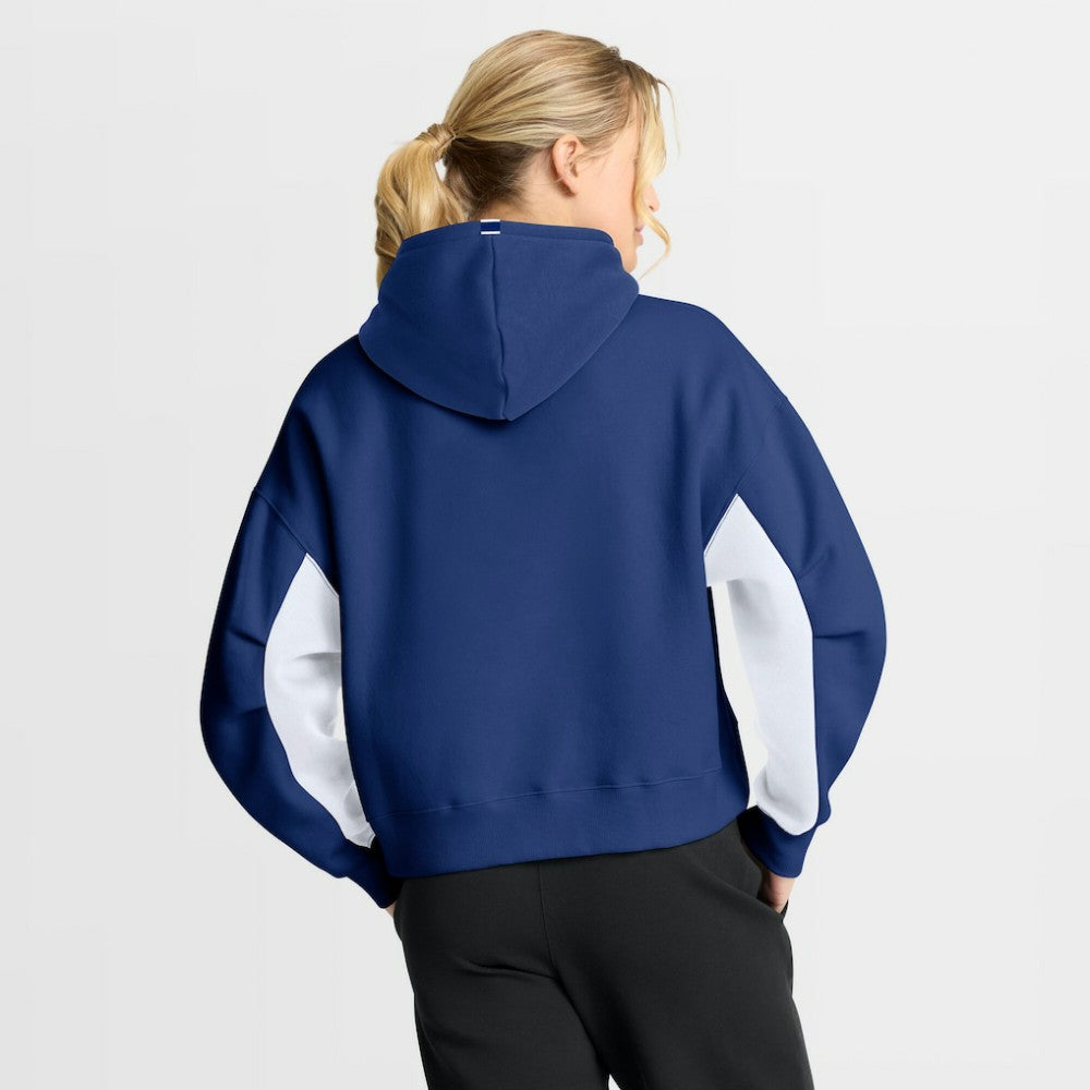 Toronto Maple Leafs Fanatics Women's Back Check Boxy Hoodie - Blue Hoodies