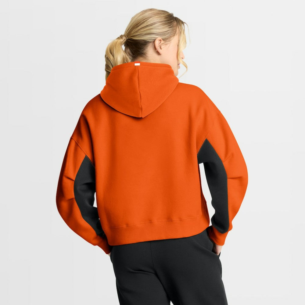 Philadelphia Flyers Fanatics Women's Back Check Boxy Hoodie - Orange Hoodies
