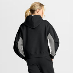 Los Angeles Kings Fanatics Women's Back Check Boxy Hoodie - Black Hoodies