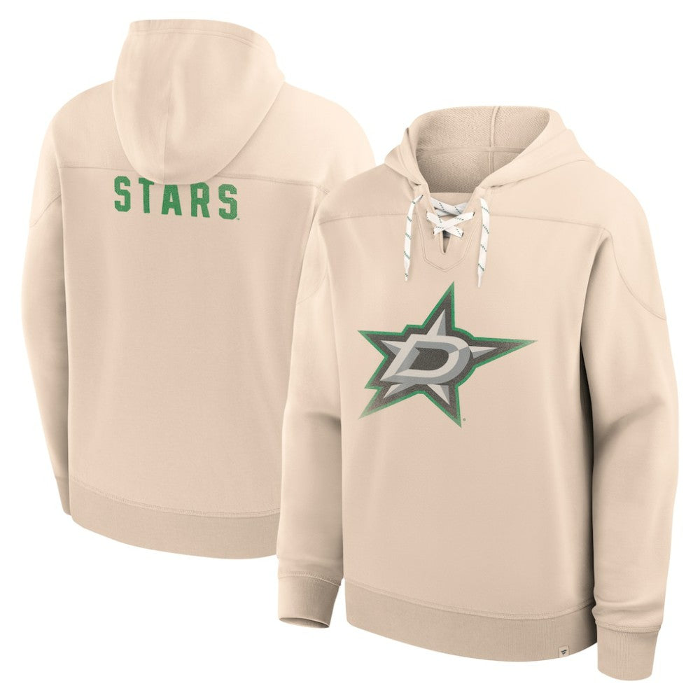 Dallas Stars Fanatics Vintage Hoodie - Cream Hoodies