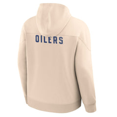Edmonton Oilers Fanatics Vintage Hoodie - Cream Hoodies