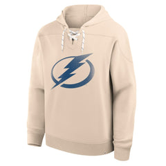 Tampa Bay Lightning Fanatics Vintage Hoodie - Cream Hoodies