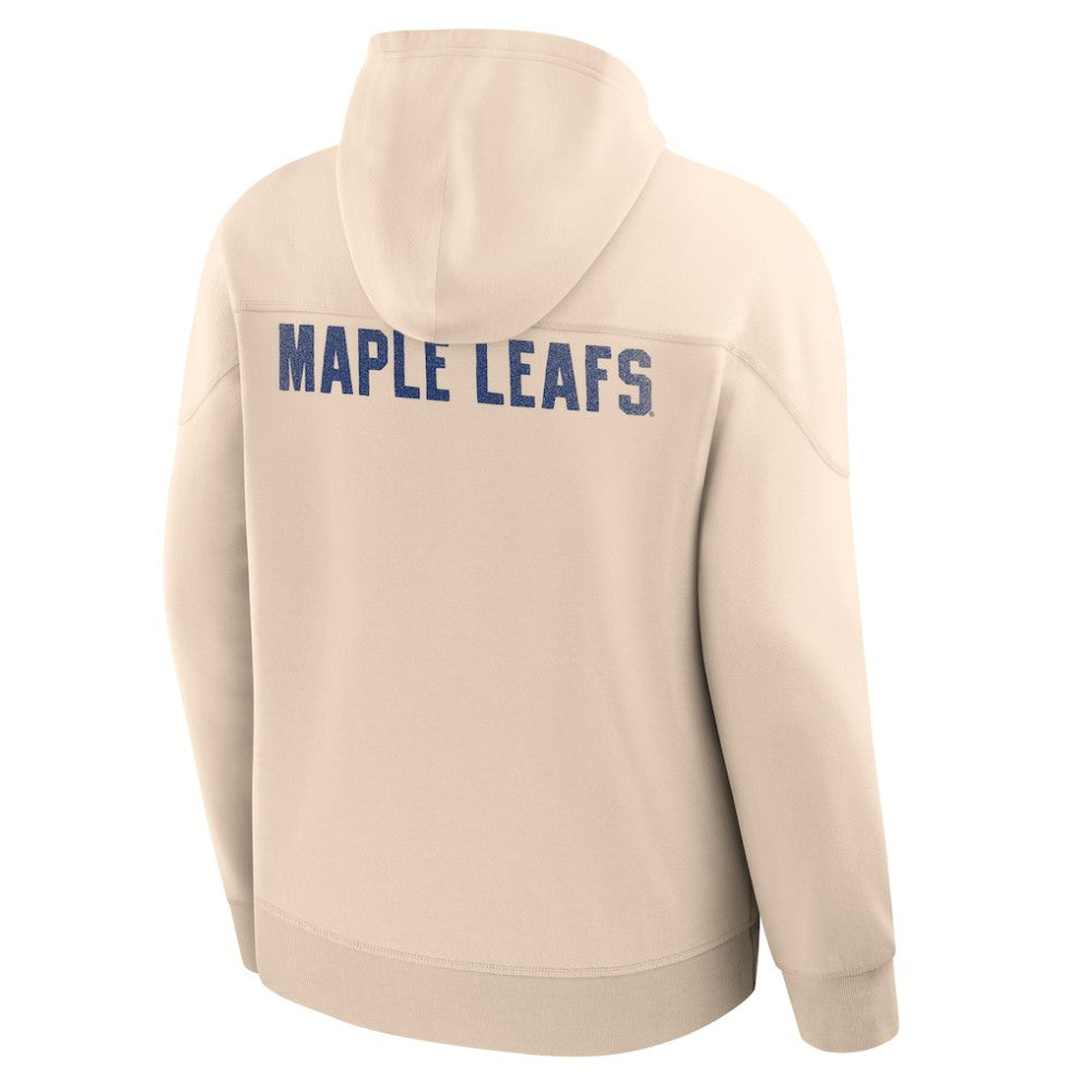 Toronto Maple Leafs Fanatics Vintage Hoodie - Cream Hoodies