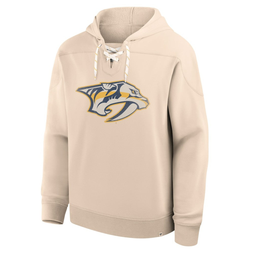 Nashville Predators Fanatics Vintage Hoodie - Cream Hoodies