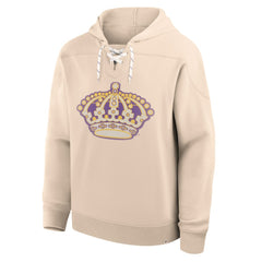 Los Angeles Kings Fanatics Vintage Hoodie - Cream Hoodies