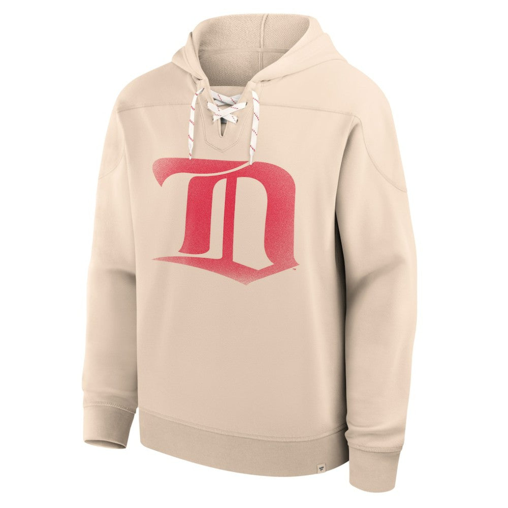 Detroit Red Wings Fanatics Vintage Hoodie - Cream Hoodies