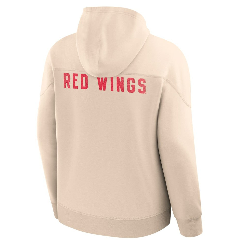Detroit Red Wings Fanatics Vintage Hoodie - Cream Hoodies