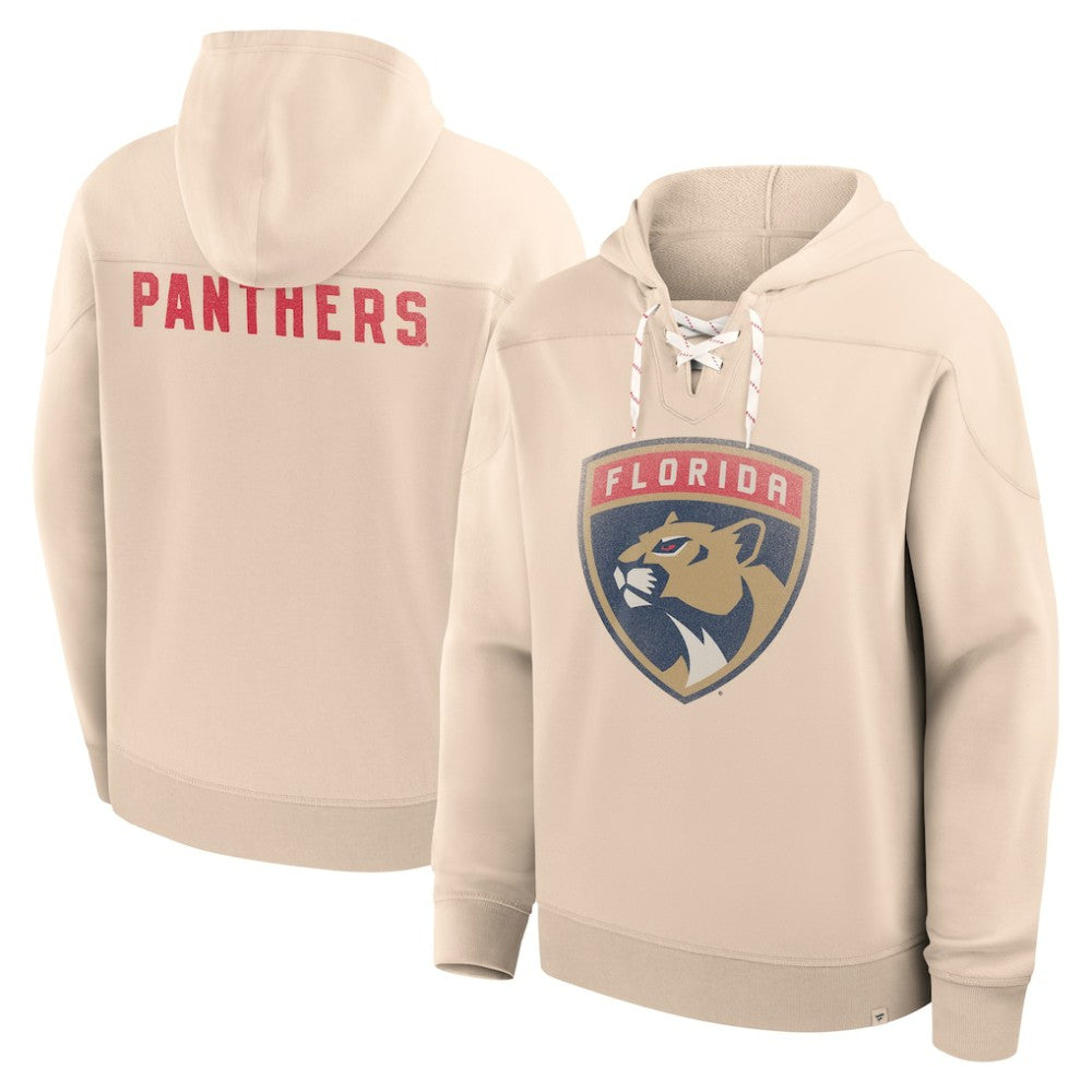 Florida Panthers Fanatics Vintage Hoodie - Cream Hoodies