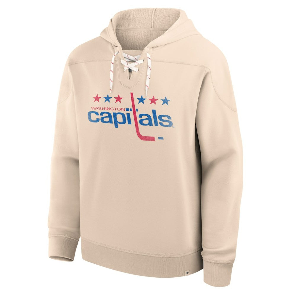 Washington Capitals Fanatics Vintage Hoodie - Cream Hoodies