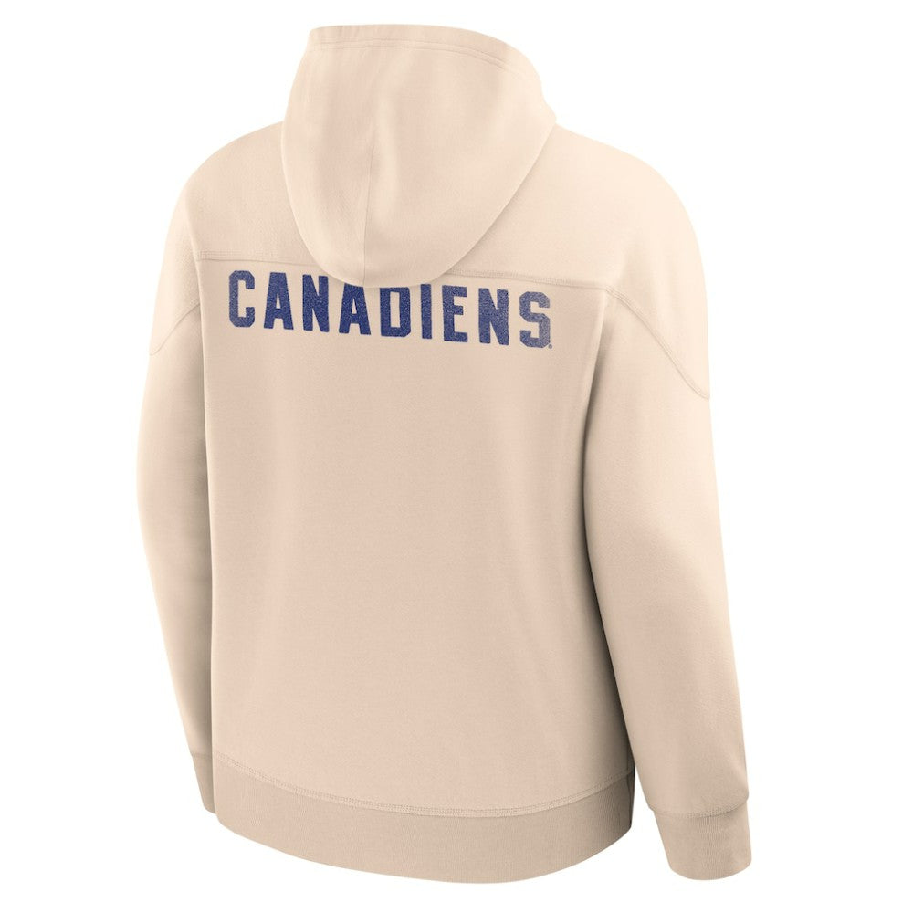 Montreal Canadiens Fanatics Vintage Hoodie - Cream Hoodies