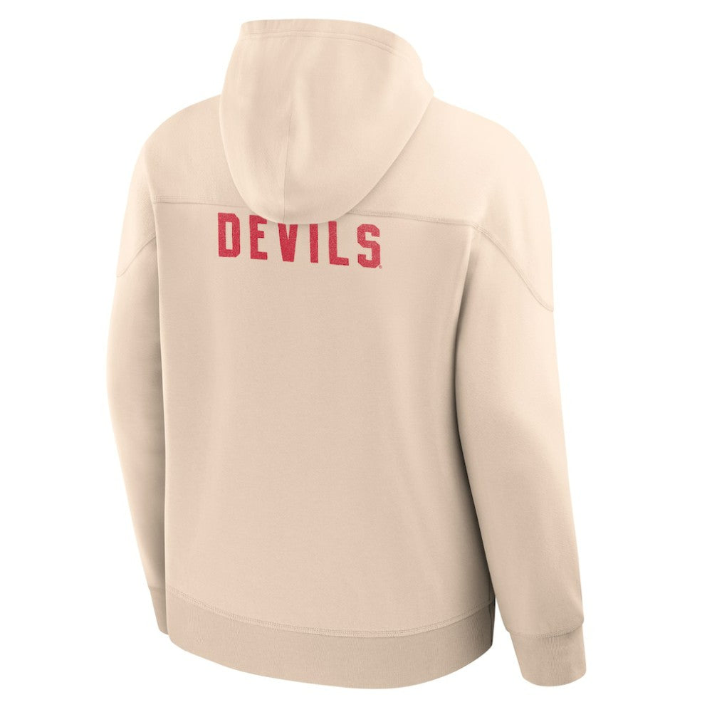 New Jersey Devils Fanatics Vintage Hoodie - Cream Jerseys