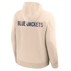 Columbus Blue Jackets Fanatics Vintage Hoodie - Cream Hoodies