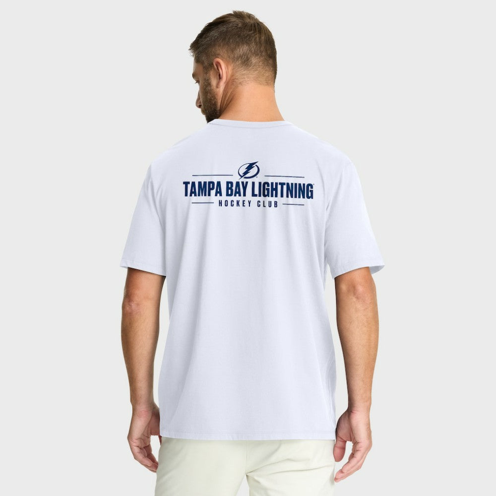 Tampa Bay Lightning Fanatics Crash The Net Legacy T-Shirt - White T-shirts