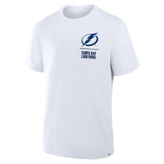 Tampa Bay Lightning Fanatics Crash The Net Legacy T-Shirt - White T-shirts