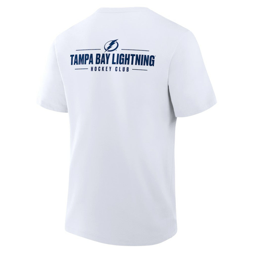 Tampa Bay Lightning Fanatics Crash The Net Legacy T-Shirt - White T-shirts