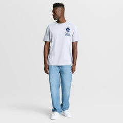 Toronto Maple Leafs Fanatics Crash The Net Legacy T-Shirt - White T-shirts
