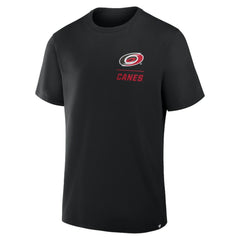 Carolina Hurricanes Fanatics Crash The Net Legacy T-Shirt - Black T-shirts