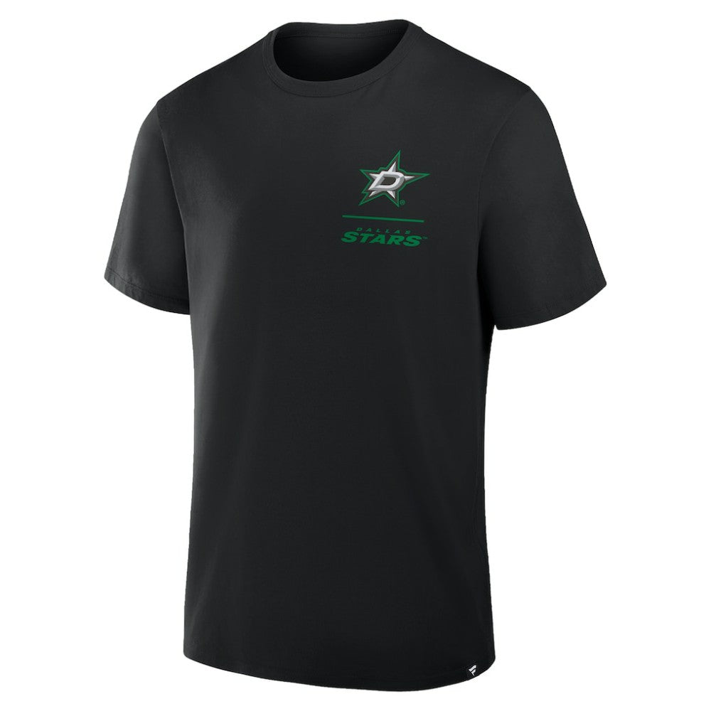 Dallas Stars Fanatics Crash The Net Legacy T-Shirt - Black T-shirts