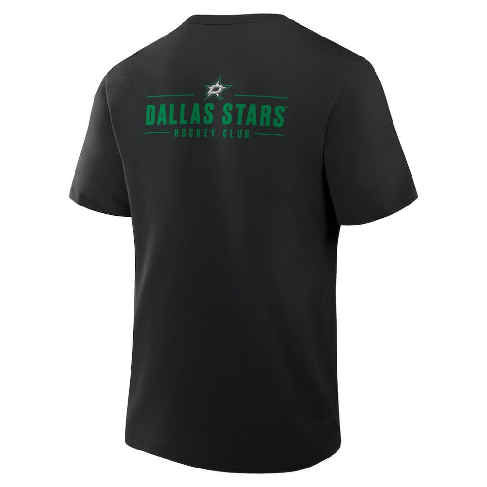 Dallas Stars Fanatics Crash The Net Legacy T-Shirt - Black T-shirts